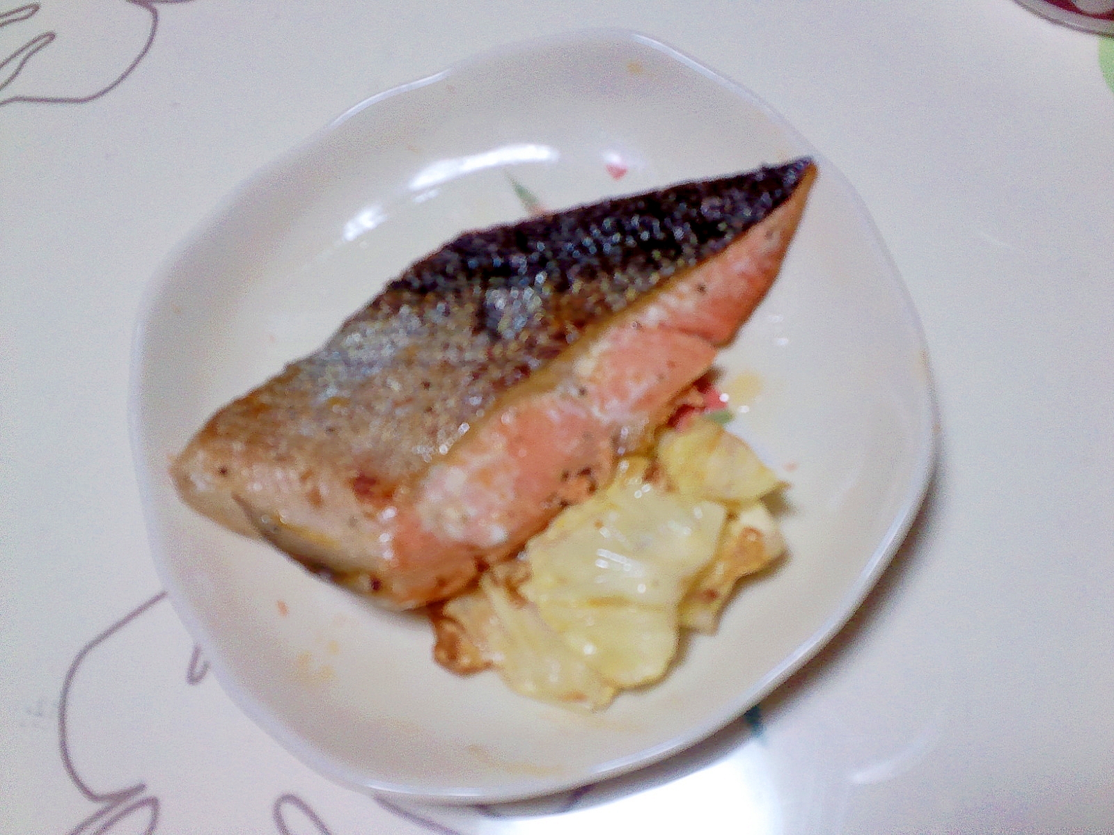 鮭のレモンペッパー焼き＋＋