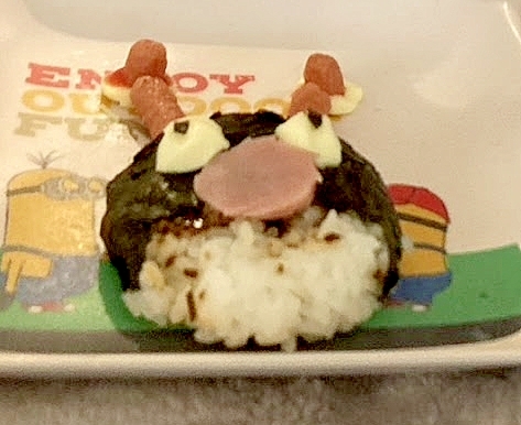 バイキンマンごはん／偏食幼児の手作り朝ご飯