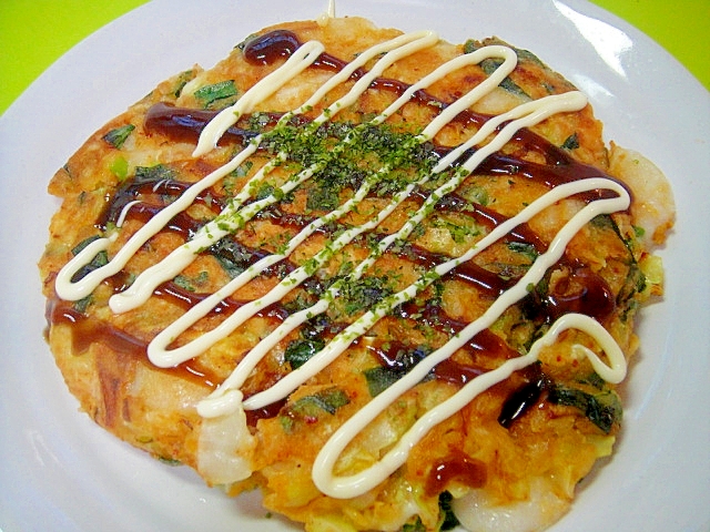 キムチ餅チーズのお好み焼き レシピ 作り方 By Mint74 楽天レシピ