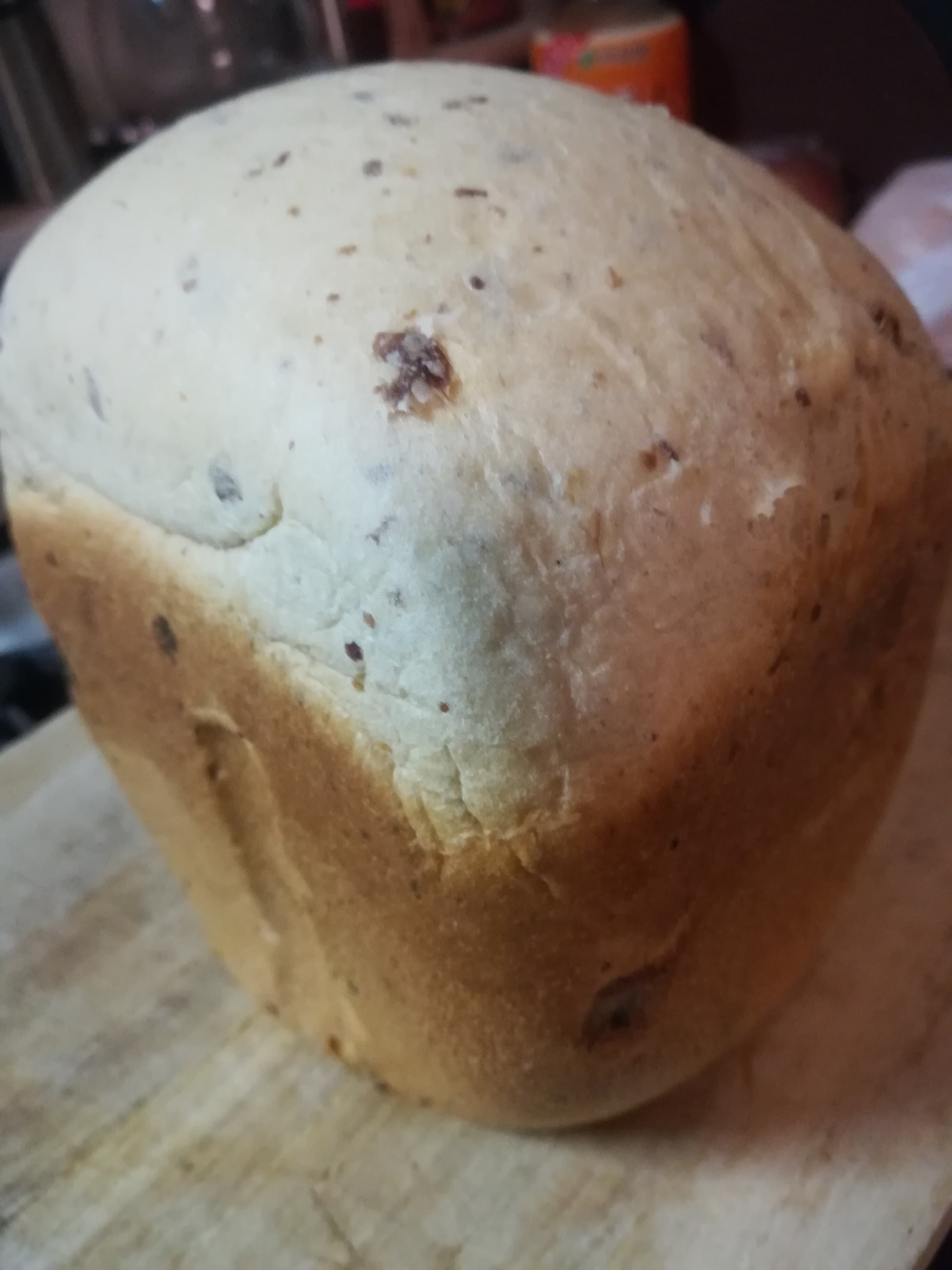 ホームベーカリー★レーズン食パン
