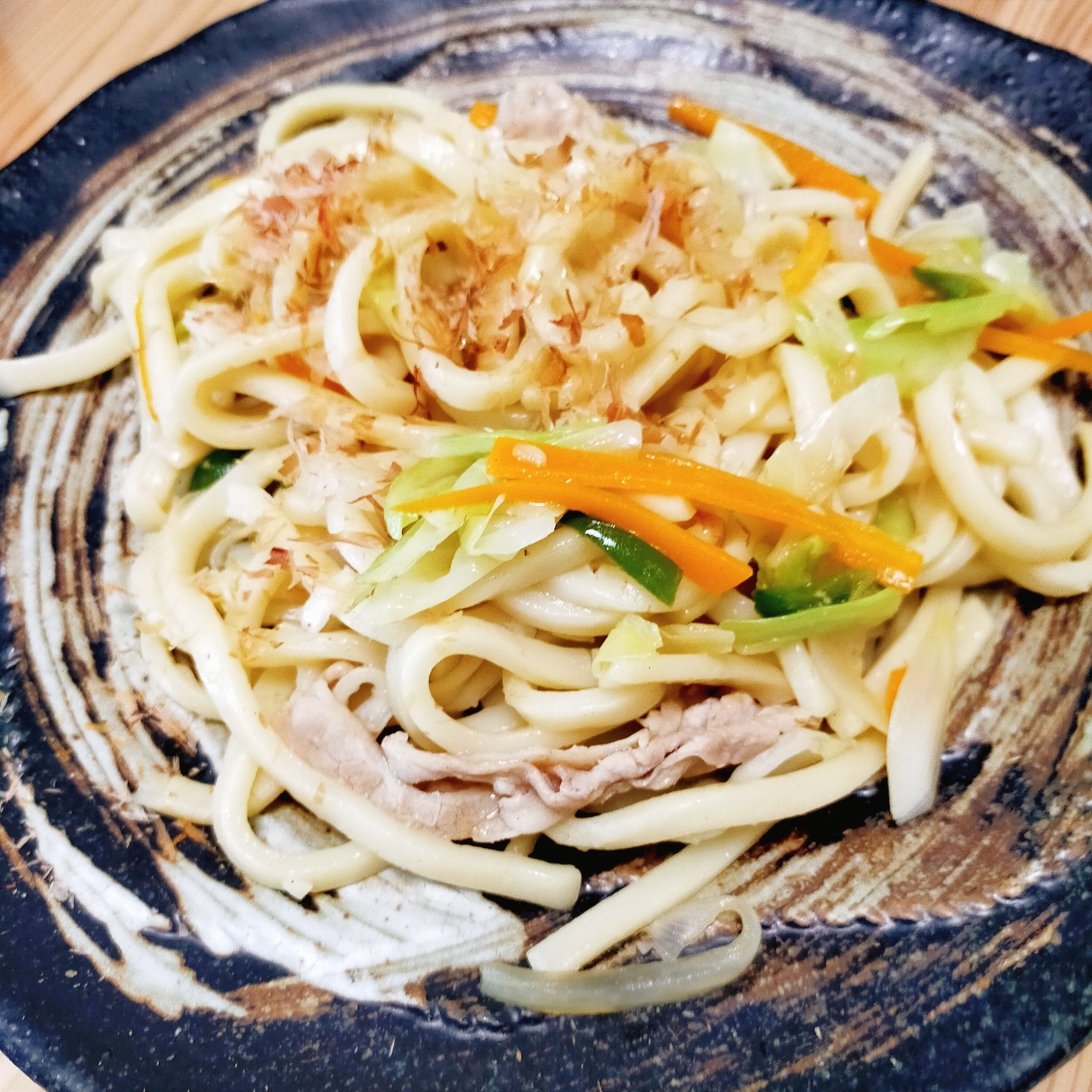 めんつゆで簡単♪焼きうどん