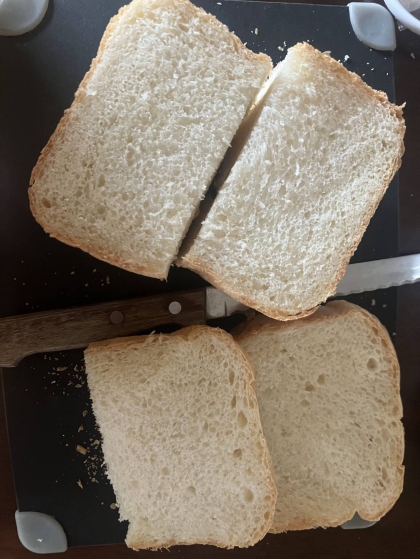 ヘルシー♡ふわふわ♡ココナッツハニーミルク食パン