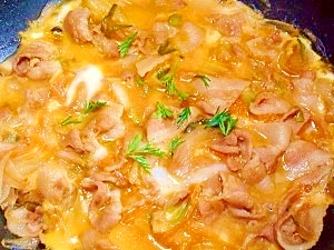 豚肉と白菜☆卵とじ