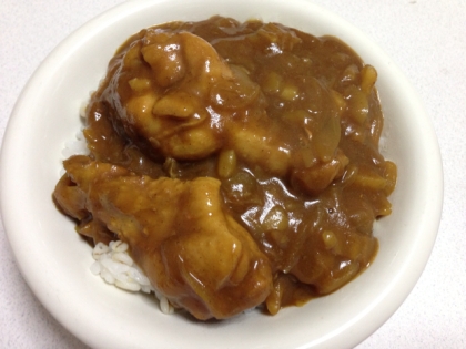 カレーはやっぱりチキン　手羽元カレー