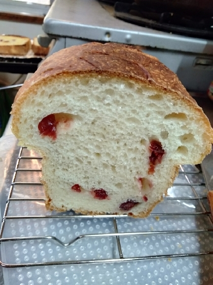 パウンド型で作る＊捏ねないミルク食パン＊