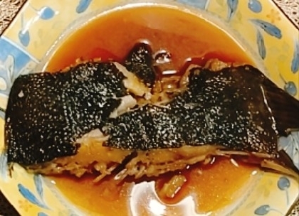 めんつゆで☆黒カレイの煮魚☆