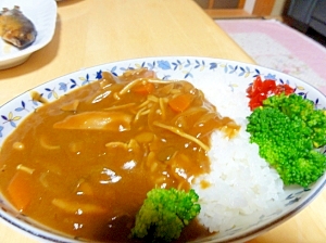 きのこカレー☆肉なしで