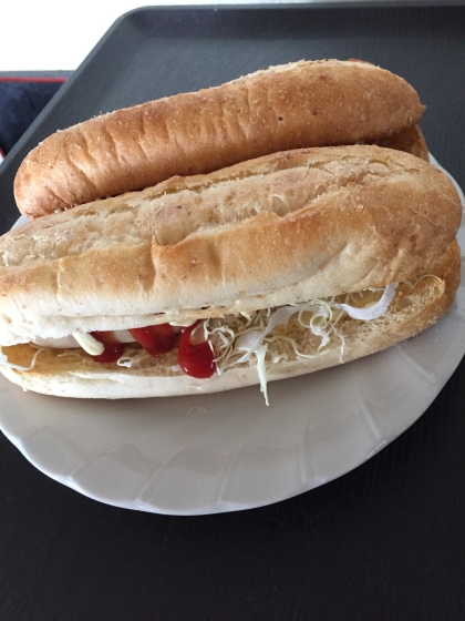 モッツァレラソーセージdeෆᕷ*ホットドッグꕤ୭*