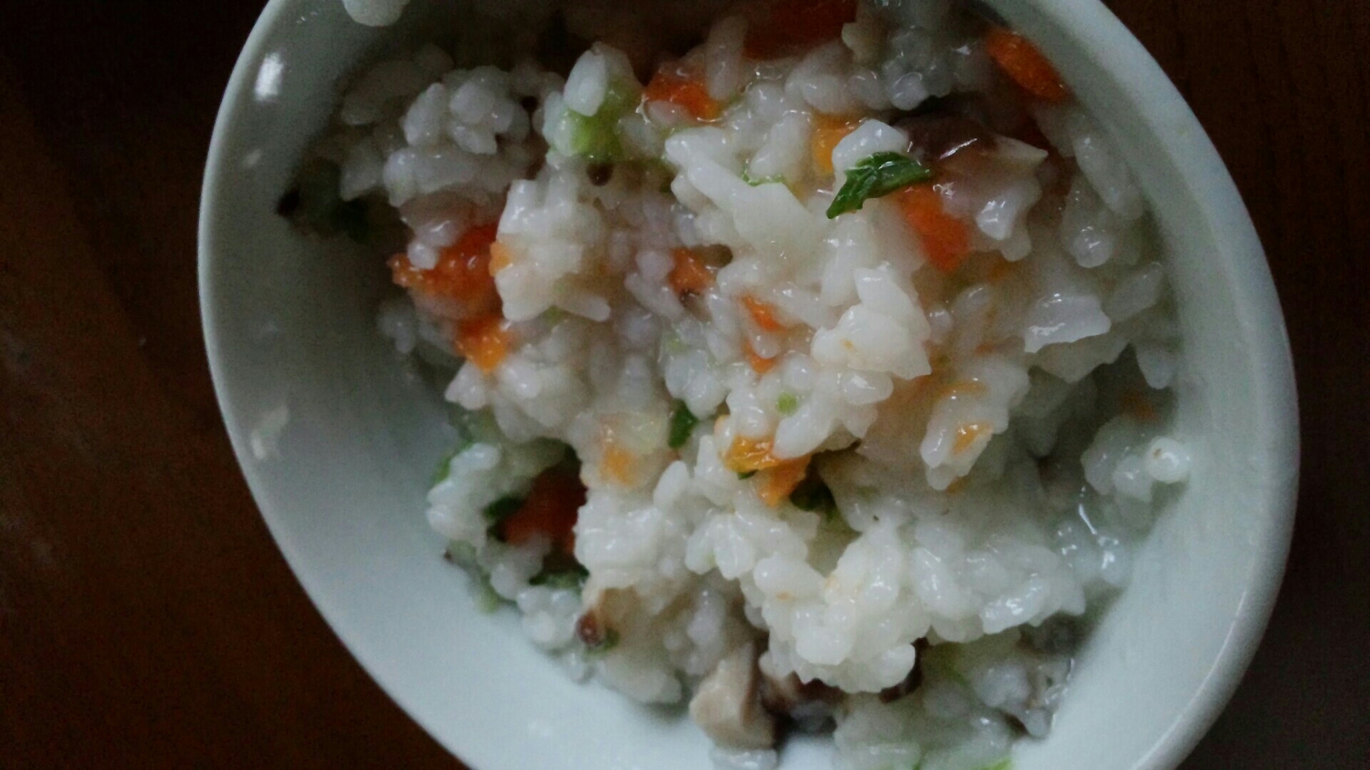 【離乳食後期】白菜と人参と椎茸のお粥