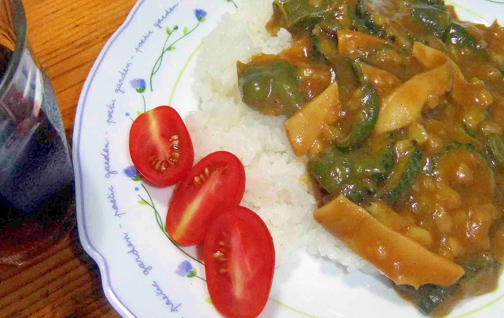 ゴーヤとエリンギの夏カレー