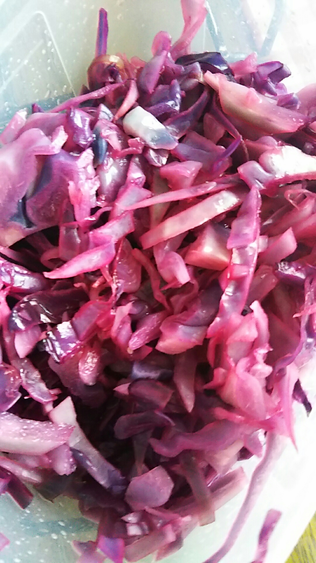 紫キャベツの甘酢