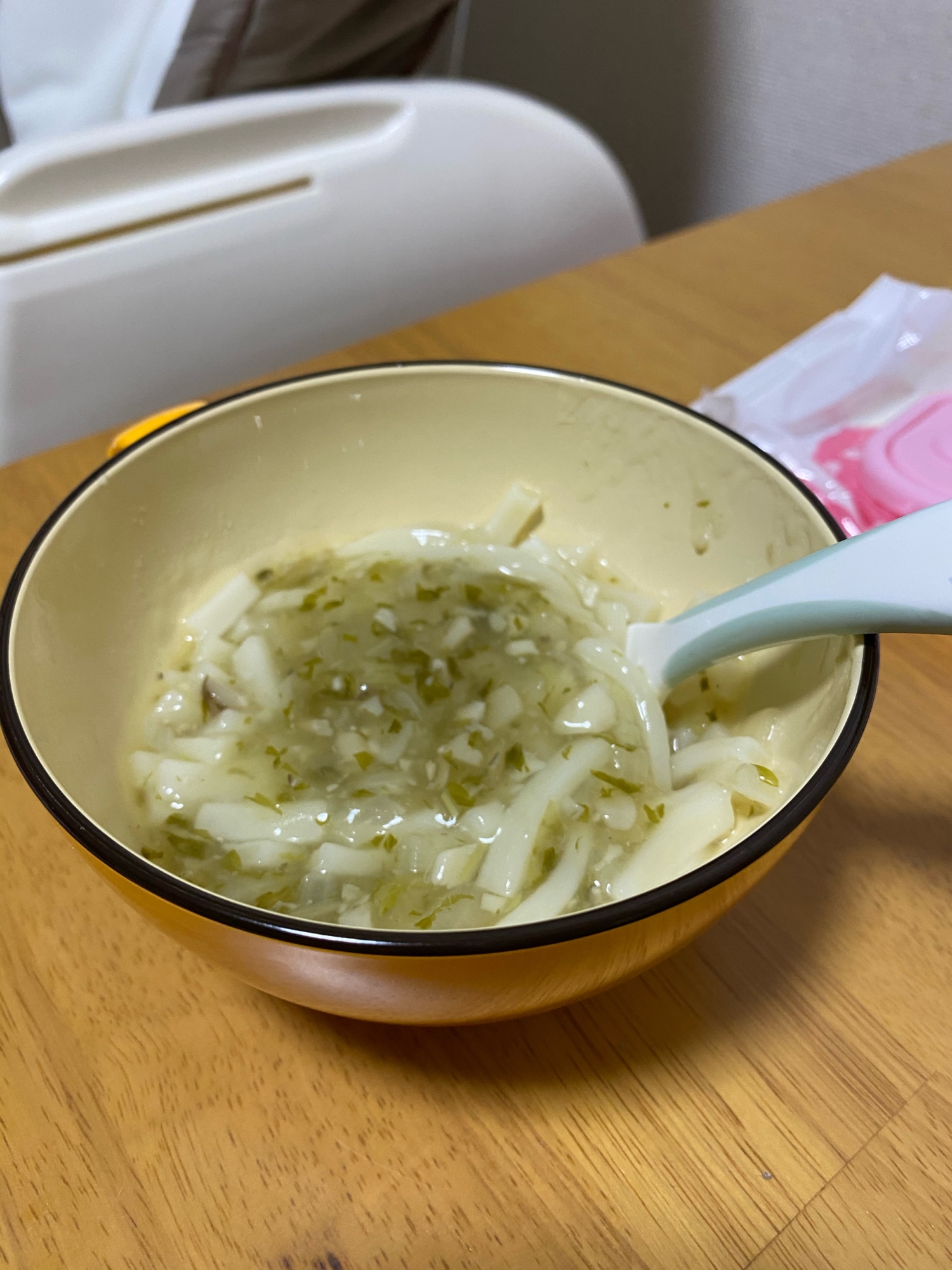 幼児食　野菜あんかけうどん