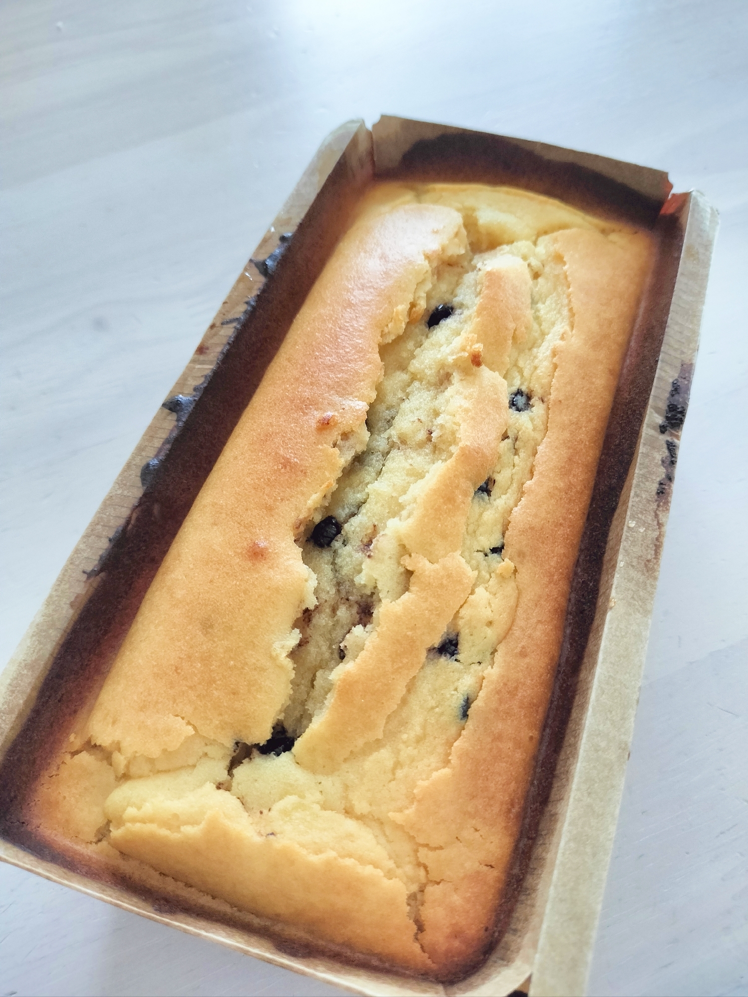 ホットケーキミックスと米粉のパウンドケーキ