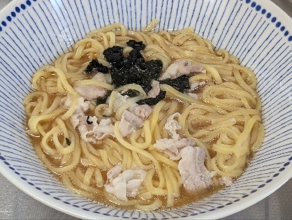 肉わかめラーメン