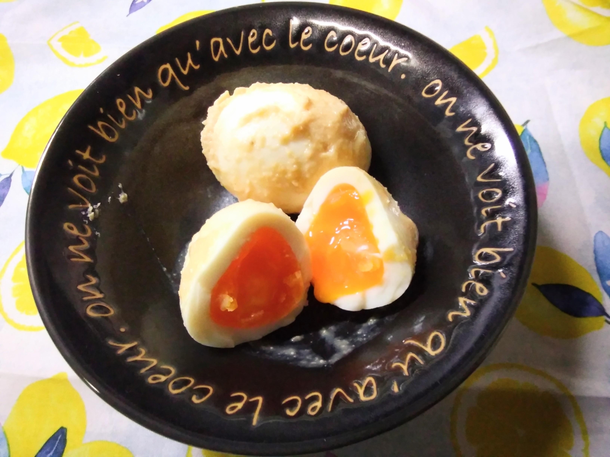 トロトロ半熟卵の味噌漬け