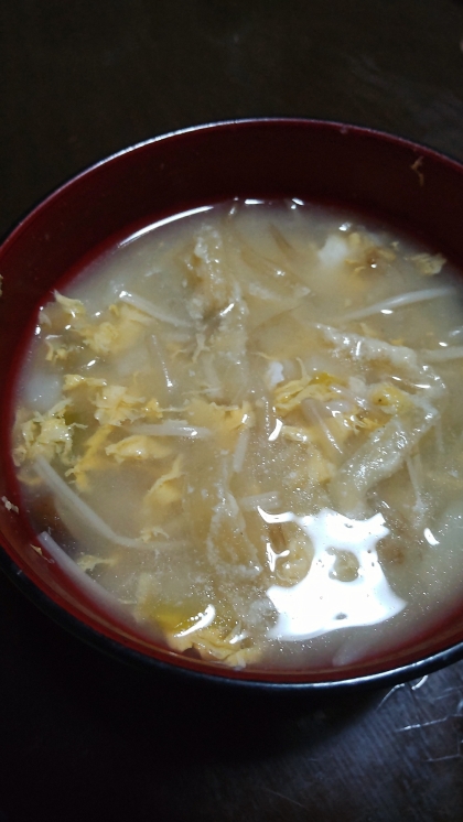 ➿ふわふわ卵と玉ねぎのお味噌汁➿