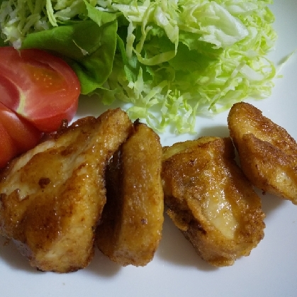 生姜風味めかじきの竜田揚げ