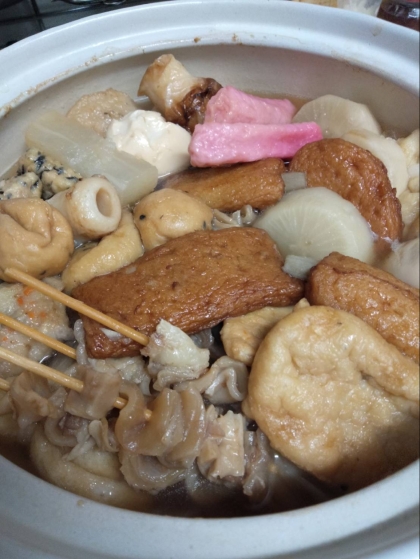 昨晩急に冷え込んだので、おでんが食べたくなり作りました^ ^
とっても美味しかったです♪