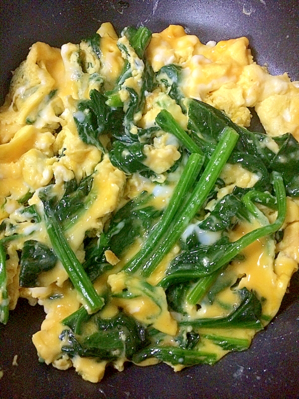 定番で美味しい ほうれん草の卵とじ レシピ 作り方 By なんこつ3 楽天レシピ 定番で美味しい ほうれん草の卵とじ レシピ 作り方 By なんこつ3 楽天レシピ