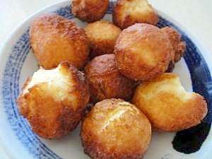 材料2つ!卵ドーナツ