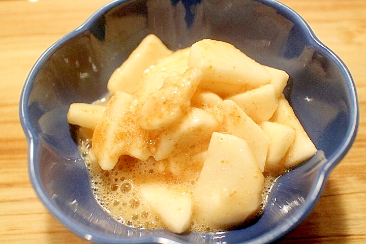 柚子胡椒ポン酢で長芋の浅漬け