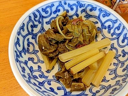 蕗の　煮物