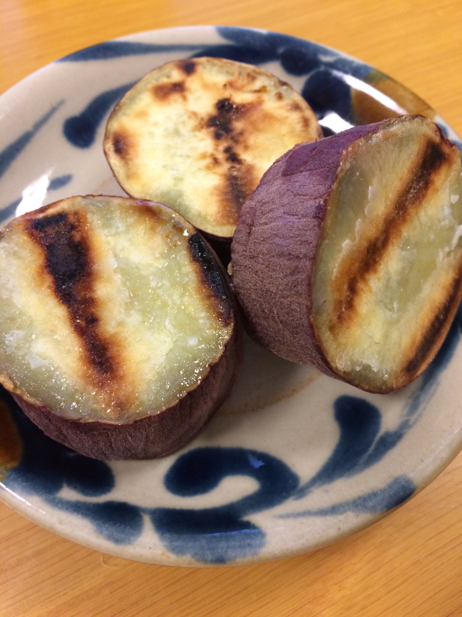 魚焼きグリルで焼くだけ！おウチで焼き芋