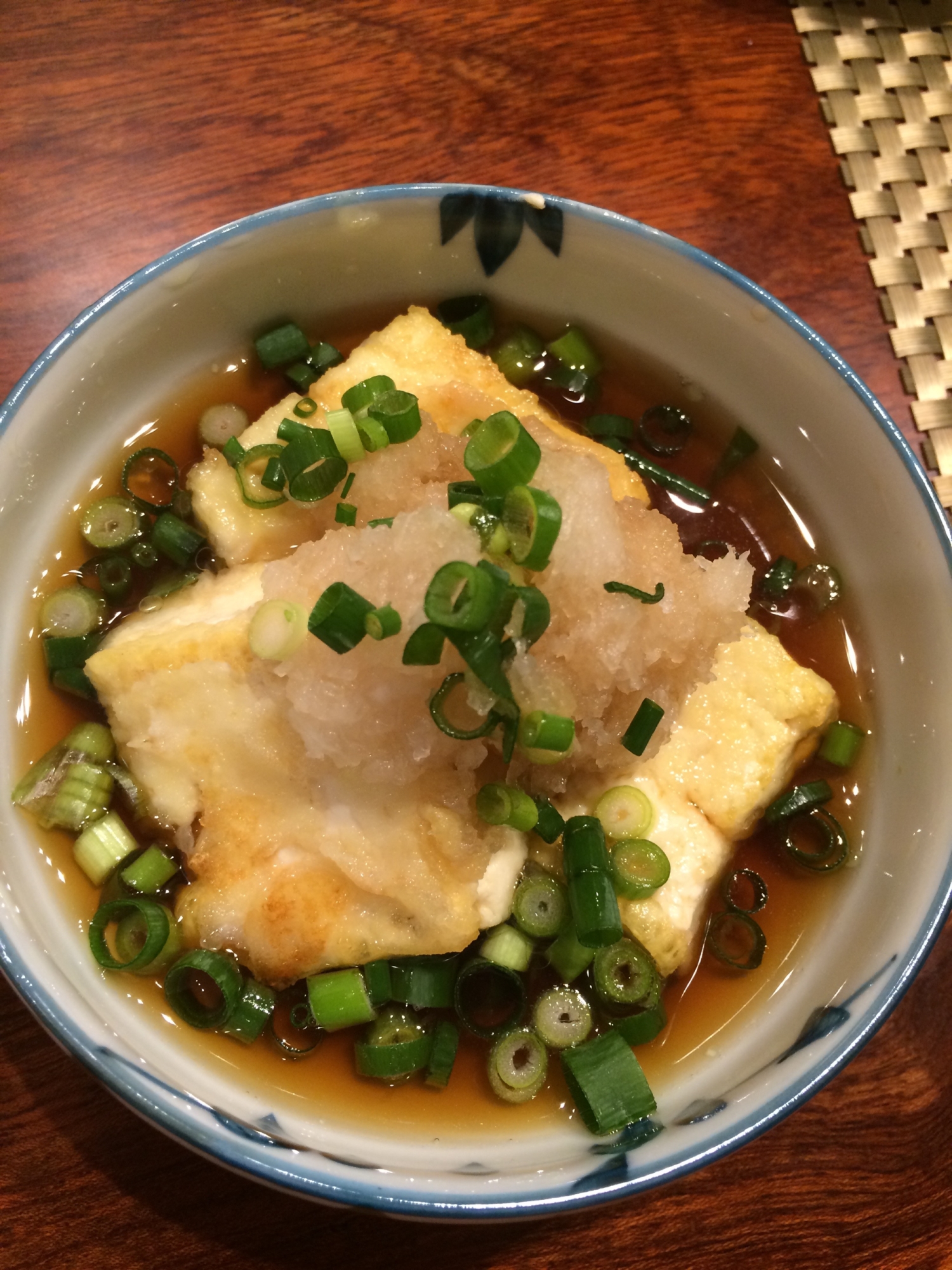 【揚げ出し豆腐】めんつゆおろしでさっぱり♪