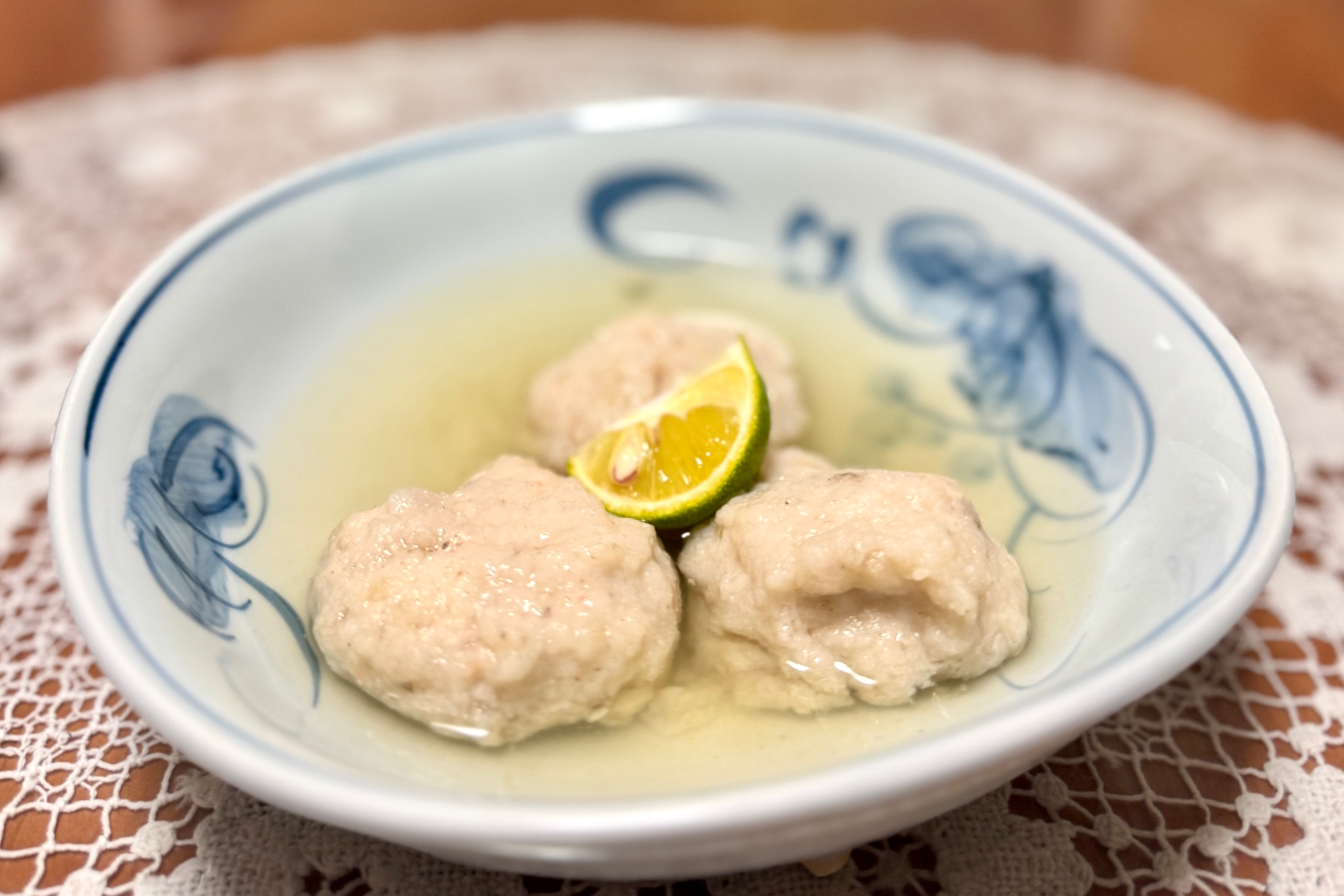 夏は冷やしても！鱈&海老のすり身と長芋の☆しんじょ