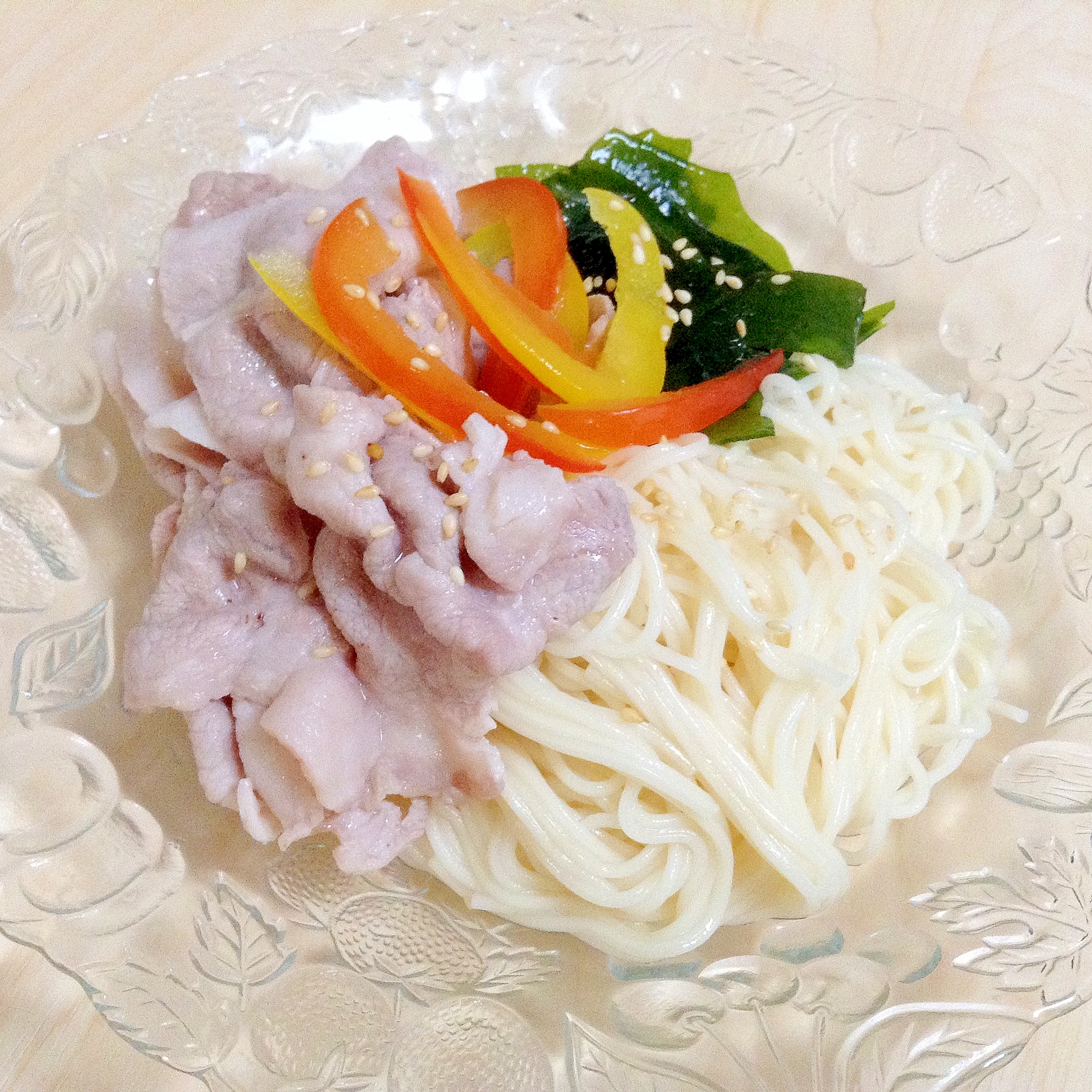 豚しゃぶそうめん