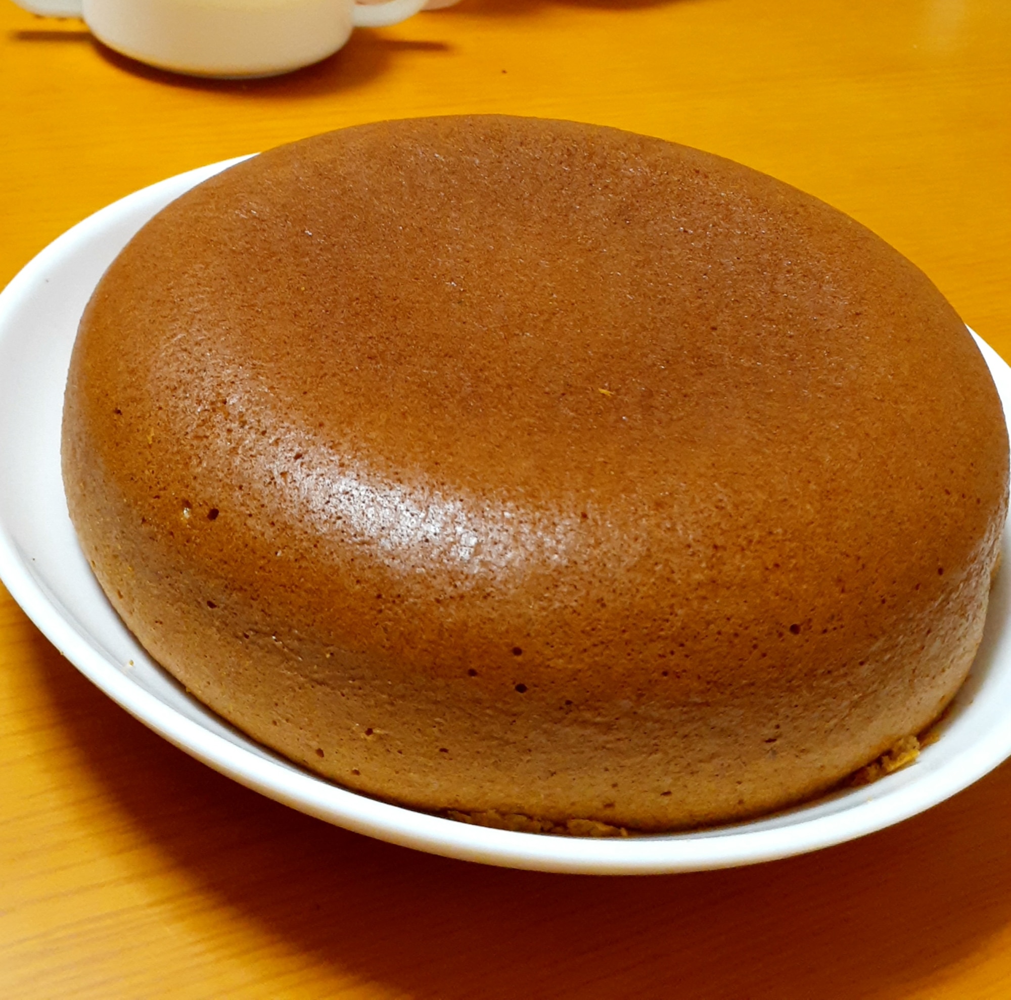 炊飯器でグルテンフリー☆南瓜の米粉シフォンケーキ