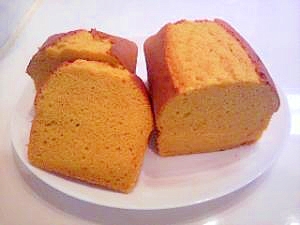 米粉で作ったカボチャのパウンドケーキ