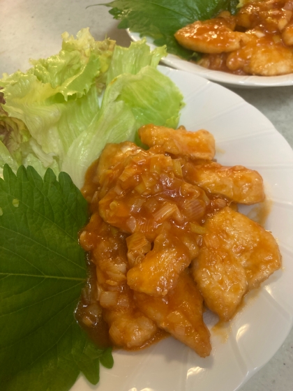 エビよりおいしい?!♡鶏むね肉で柔らかトリチリ♡