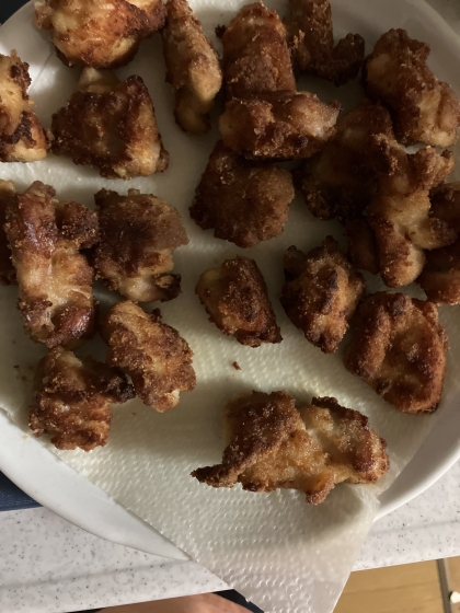 から揚げ粉使用の簡単鶏から揚げ