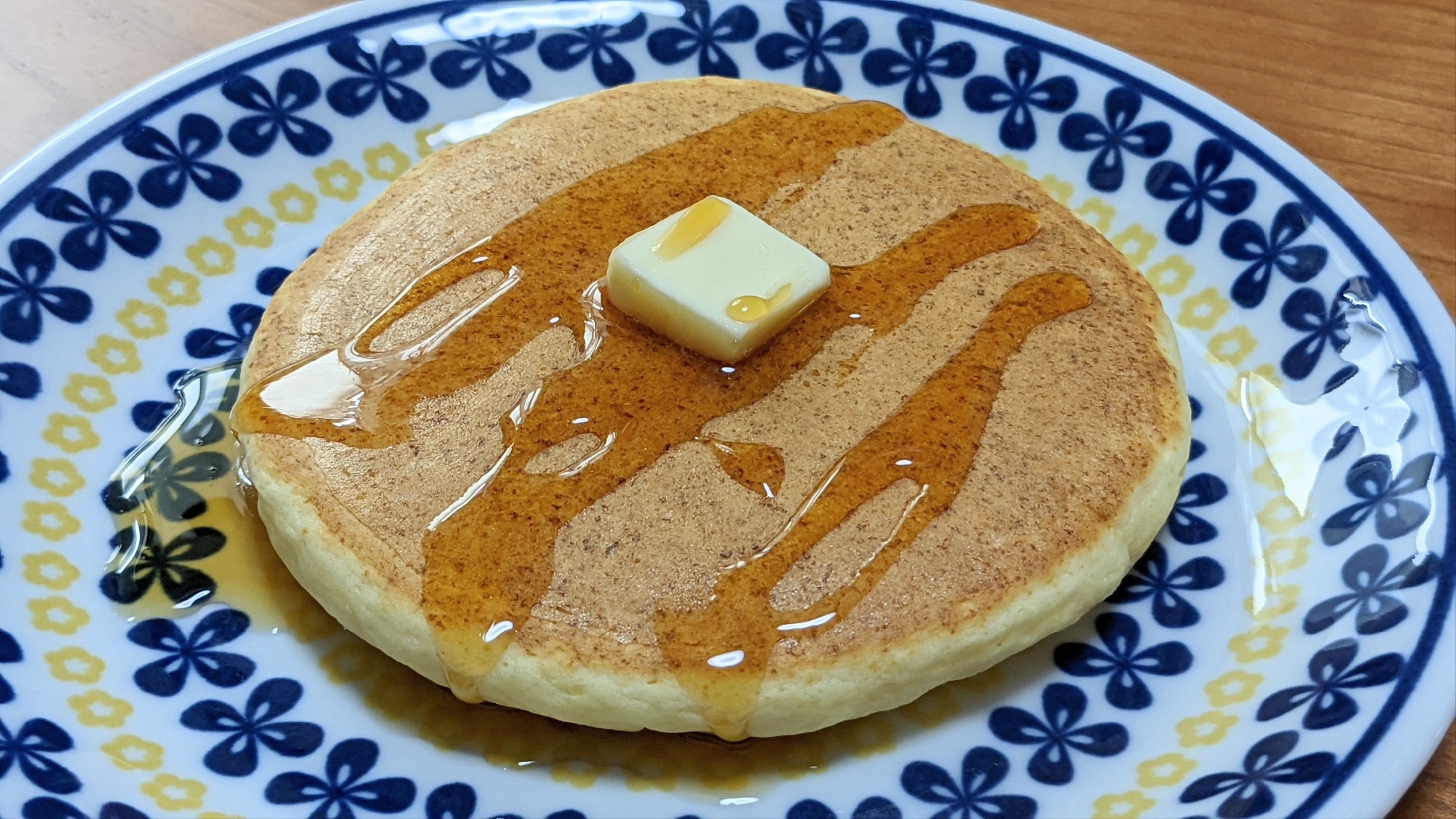 豆腐を入れて❀ふかふかホットケーキ