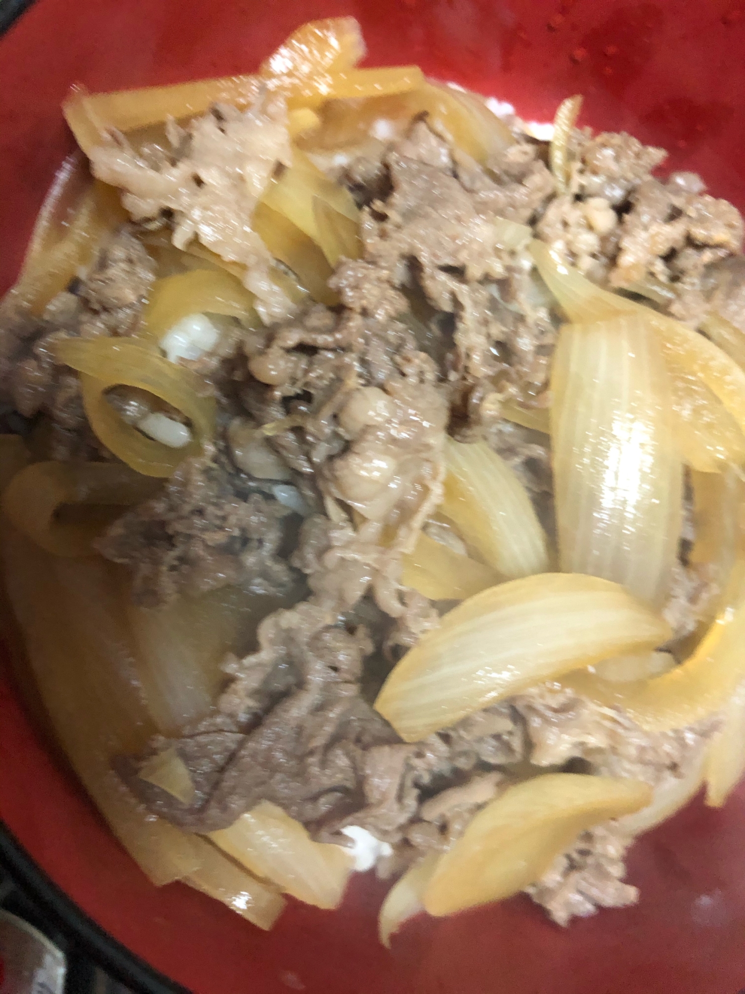 お肉柔らか！牛丼