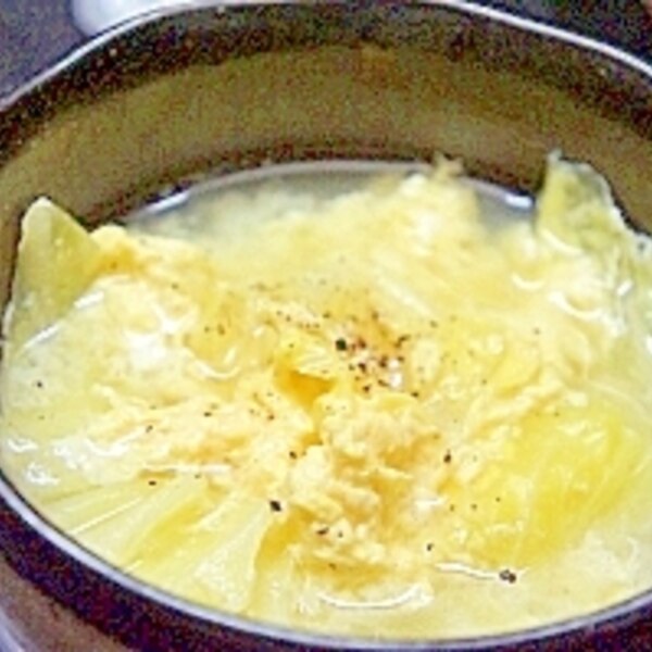 子供が喜んだ キャベツと玉子のあったかスープ レシピ 作り方 By プッチン5903 楽天レシピ 子供が喜んだ キャベツと玉子のあったかスープ レシピ 作り方 By プッチン5903 楽天レシピ