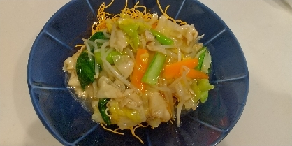 野菜たっぷり皿うどん