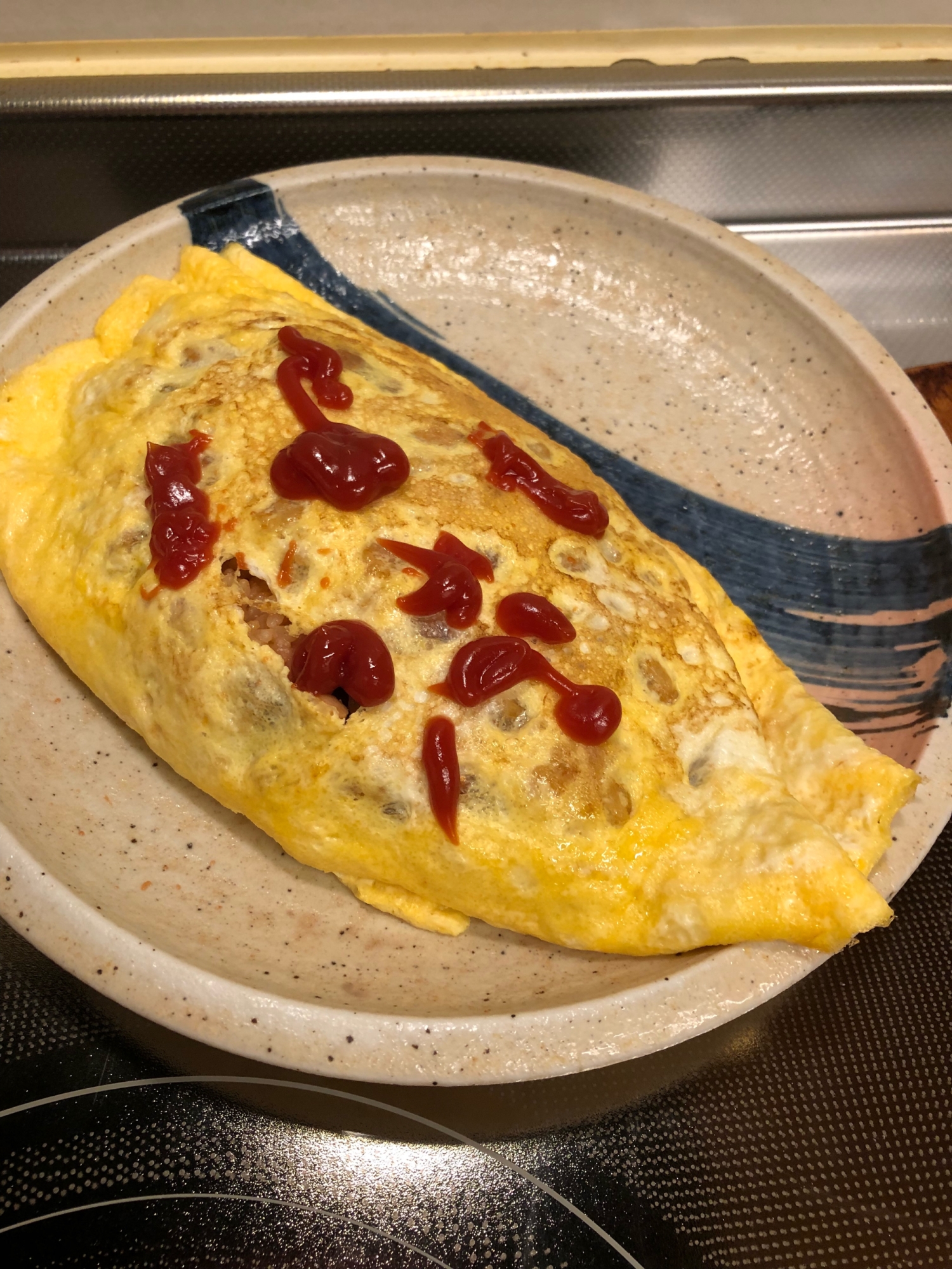 昔ながらの洋食屋さん風♪オムライス^_^