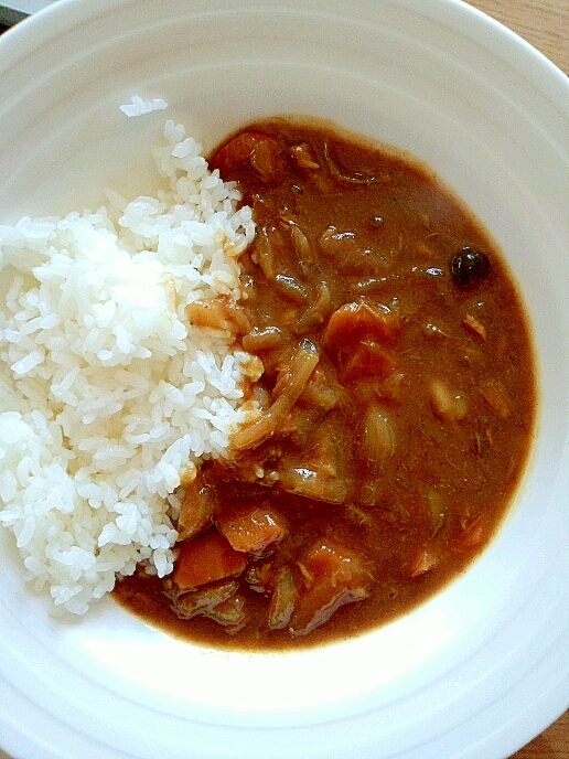 シーチキンとトマトのカレー☆