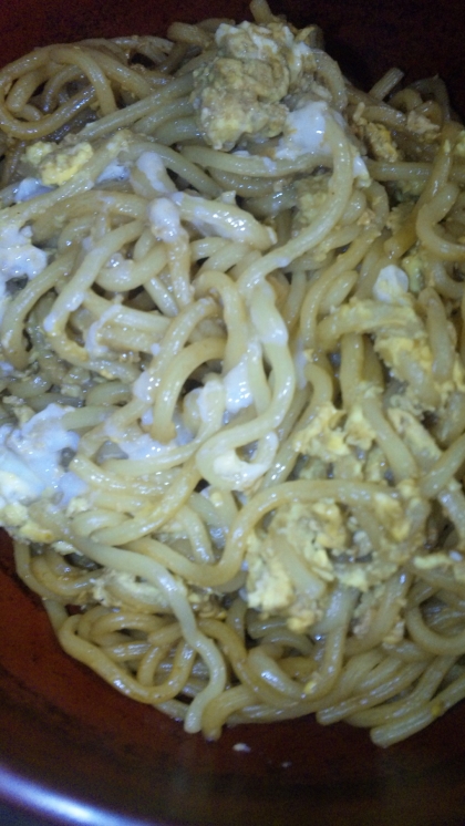 電子レンジで塩焼きそば