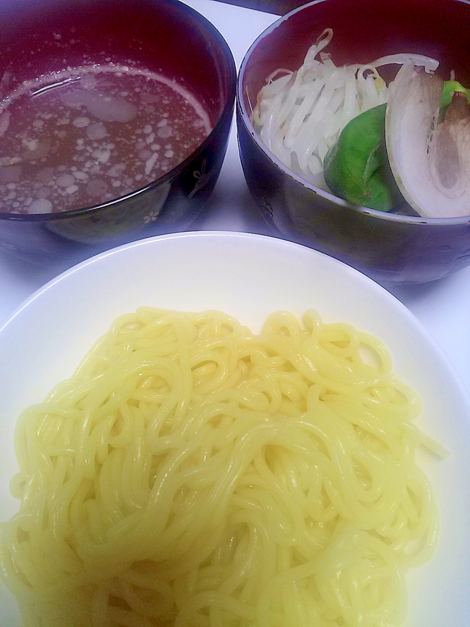 チャーシュー☆枝豆☆もやし☆つけ麺