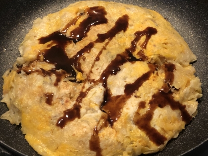 香ばしくて美味しいお好み焼きができました。
また作りたいです(*￣▽￣*)ノ