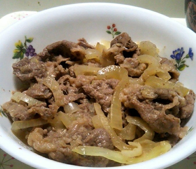 まとめて煮込むだけ☆牛丼