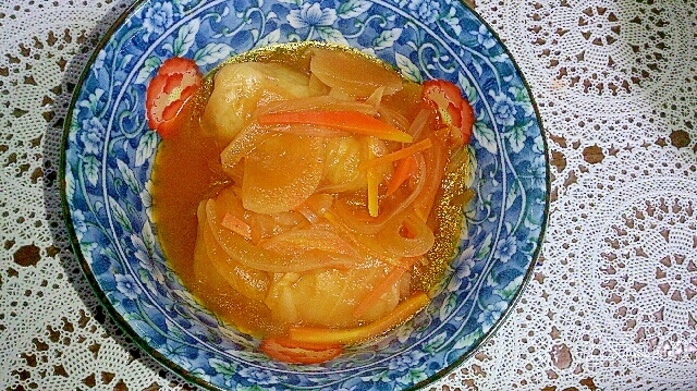 トマト風味のロールキャベツ