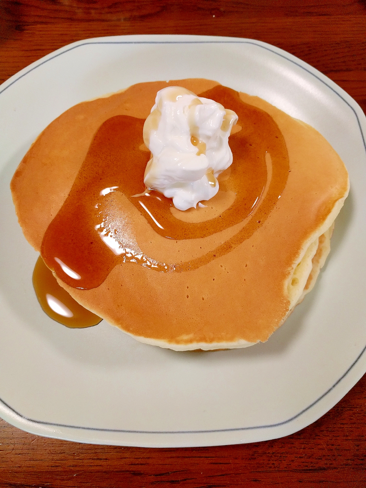 栄養たっぷり 手作りチーズ ホエー入 ホットケーキ レシピ 作り方 By 姉さん 楽天レシピ