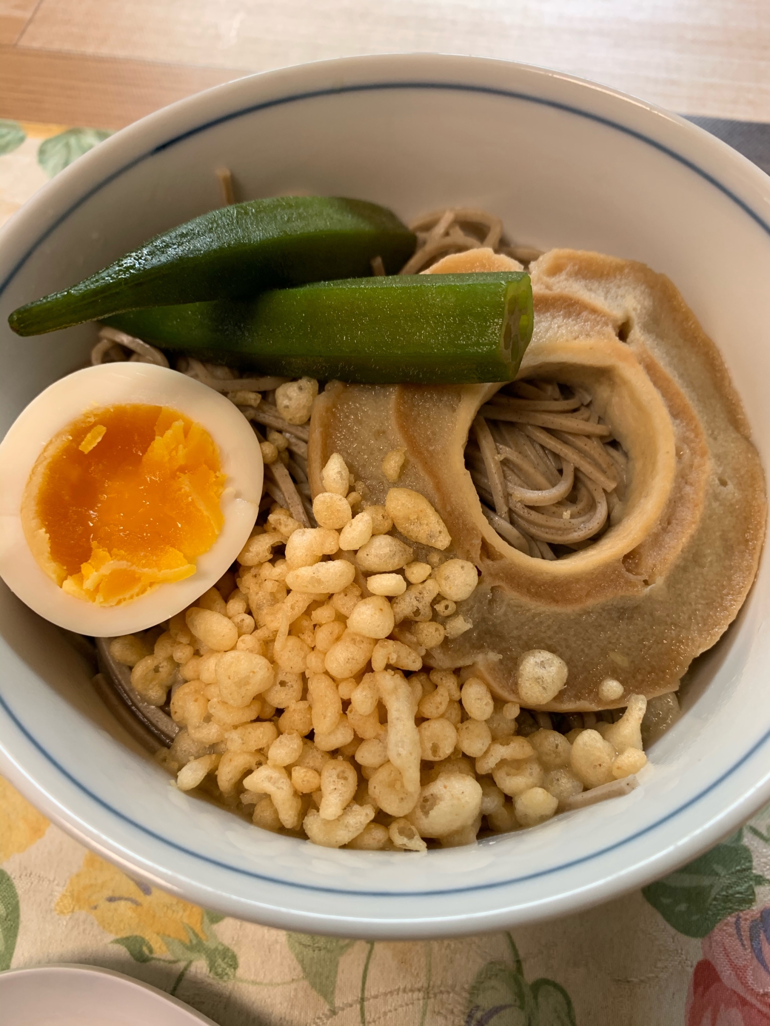 肉なし＊具沢山まんぞく蕎麦