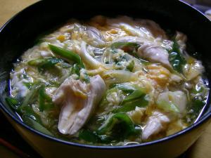あんかけ風☆親子うどん