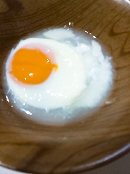 レンジで30秒 温玉or半熟卵 お好みのままに レシピ 作り方 By Sundisk 楽天レシピ