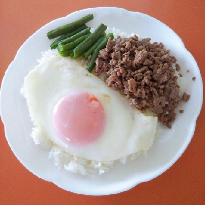 あおあおまるさん こんにちは♪とっても美味しい組み合わせのワンプレートですね☆素敵なアイデアありがとうございましたo(^o^)o